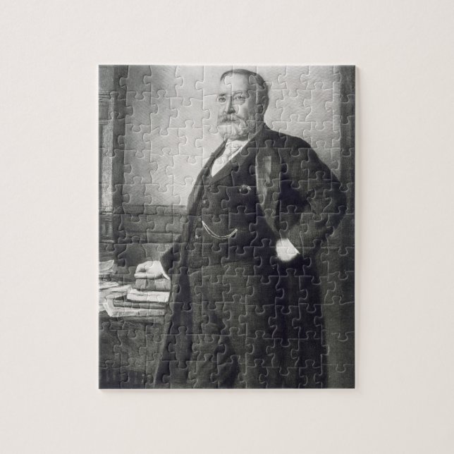 Benjamin Harrison (1833-1901), 23rd President of t Jigsaw Puzzle (Vertical)