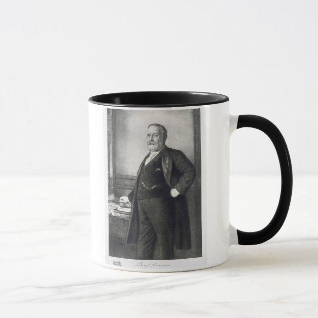 Benjamin Harrison (1833-1901), 23rd President of t Mug (Right)