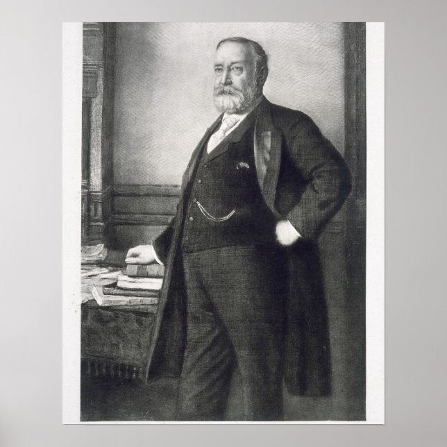 Benjamin Harrison (1833-1901), 23rd President of t Poster (Front)