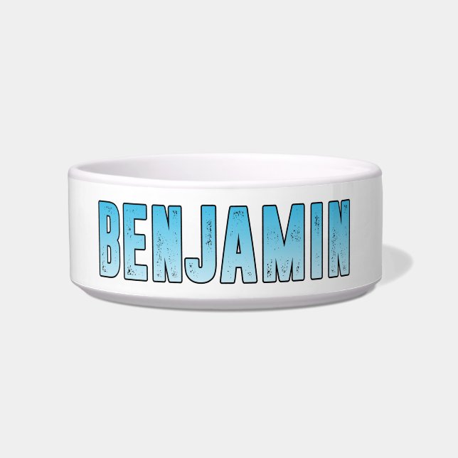 Benjamin name bowl (Front)