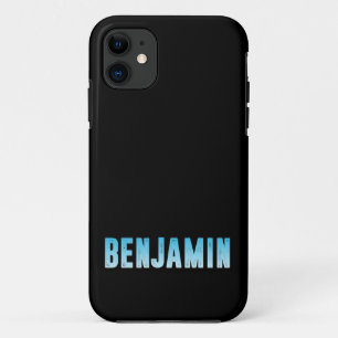 Benjamin name iPhone 11 case