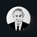 Benjamin Netanyahu 3 Cm Round Badge<br><div class="desc">Current Events and World Political Designs from PolitiClothes.com Browse Political Trends and Gifts including Current Event T-shirts, Current Event Bumper Stickers, Current Event Signs, Current Event Hoodies, Current Event Buttons, Current Event Cards, Current Event Mugs, Current Event Posters, Current Event Stickers and More! FOLLOW US ONLINE: SHOP: http://www.Politiclothes.com FACEBOOK: http://www.facebook.com/politiclothes...</div>