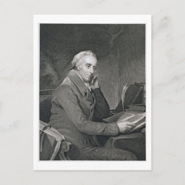 Benjamin Rush, engraved by Richard W. Dodson (1812 Postcard (Front)