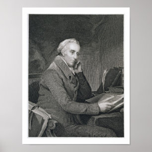 Benjamin Rush, engraved by Richard W. Dodson (1812 Poster