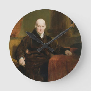Benjamin West (1738-1820) 1810 (oil on panel) Round Clock
