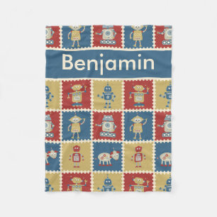 Benjamin's Personalised Robot Blanket