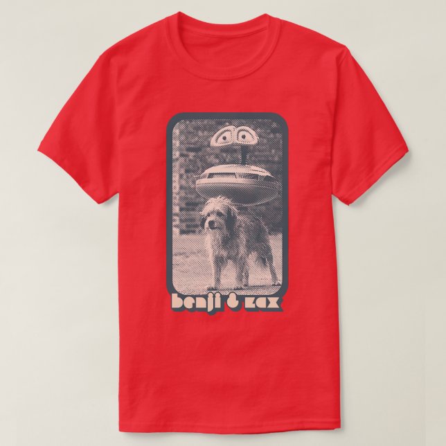 Benji Zax the  Prince Retro Style Fan Art Design T-Shirt (Design Front)