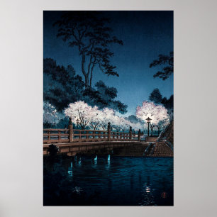 Benkei Bridge by Tsuchiya Koitsu Poster