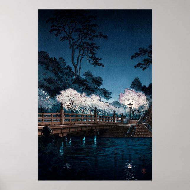 Benkei Bridge by Tsuchiya Koitsu Poster (Front)
