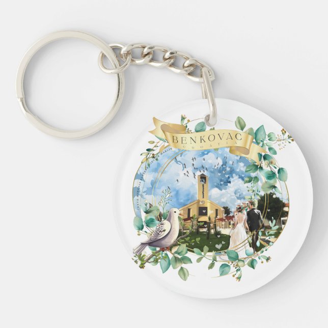 Benkovac Key Ring (Front)