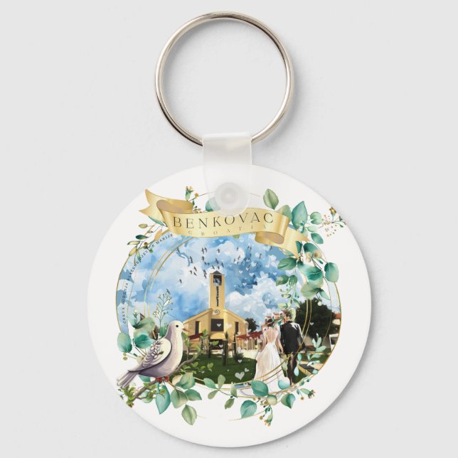 Benkovac Key Ring (Front)