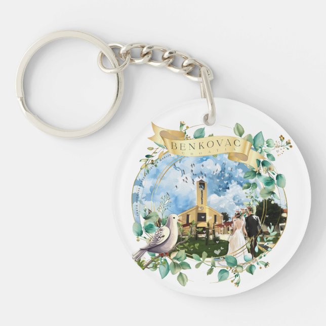 Benkovac Key Ring (Front)