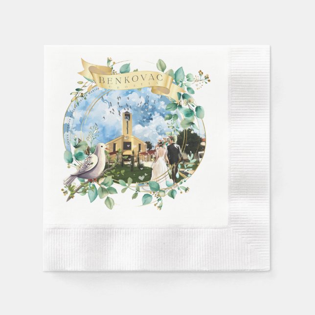 Benkovac Napkin (Front)