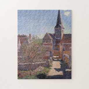 Bennecourt Monet Fine Art Jigsaw Puzzle