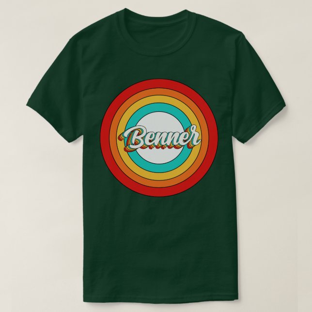 Benner Name Shirt Vintage Benner Circle (Design Front)
