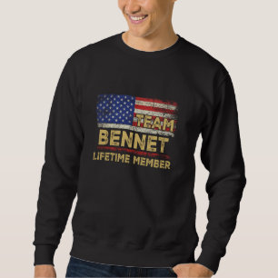 Bennet Last Name Shirt Team Bennet Lifetime Member