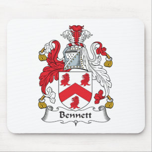 Bennett Family Crest Mouse Mat