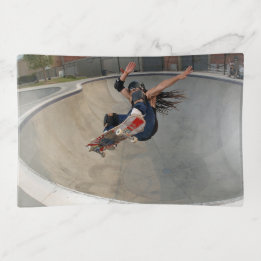 BENNETT HIRADA over the Clown Rolling & Trinket Trays