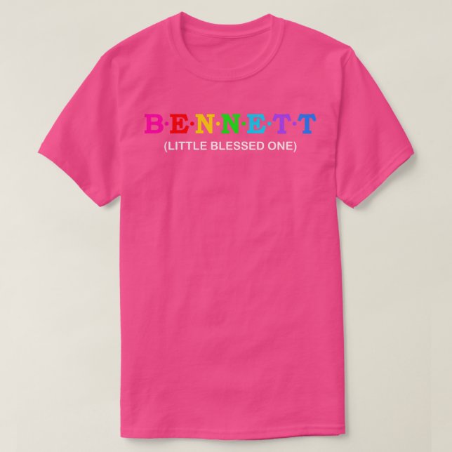 Bennett Little Blessed One T-Shirt (Design Front)