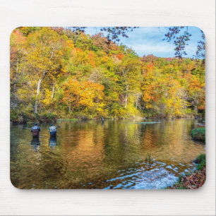 Bennett Spring Autumn Fishing Mouse Mat