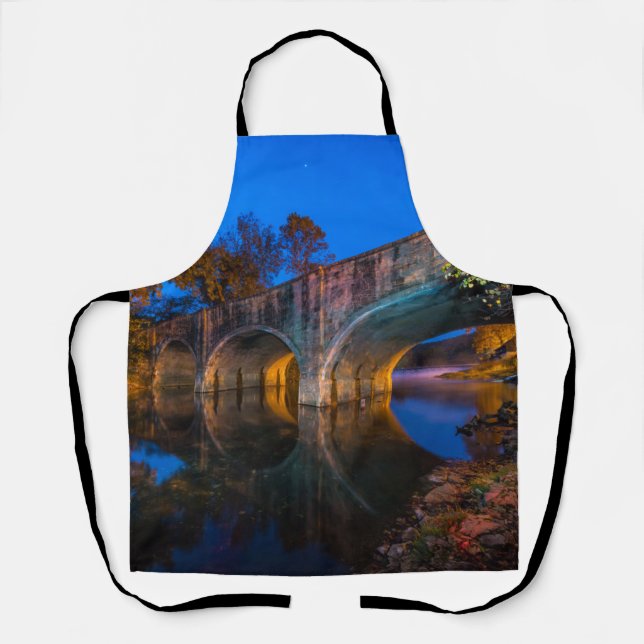 Bennett Spring Bridge Twilight Apron (Front)
