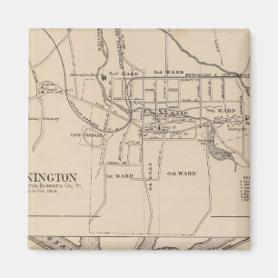 Bennington and Plan of Battleboro Magnet