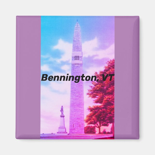 Bennington Monument, Old Bennington, Vermont Magnet (Front)