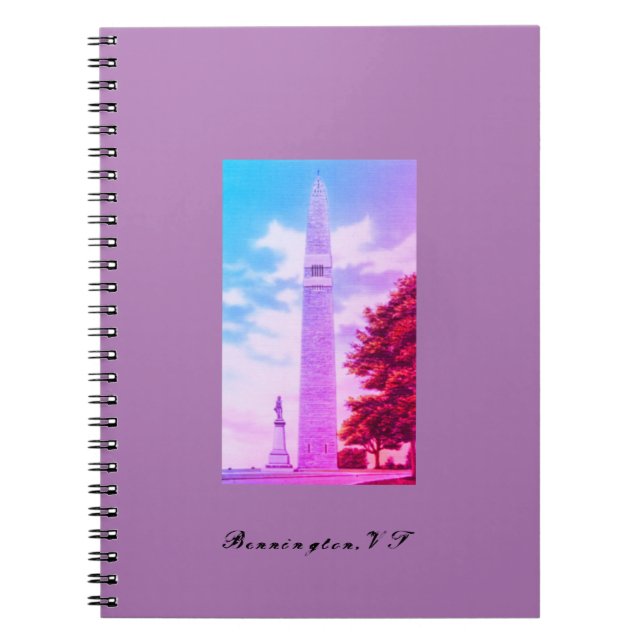 Bennington Monument, Old Bennington, Vermont Notebook (Front)