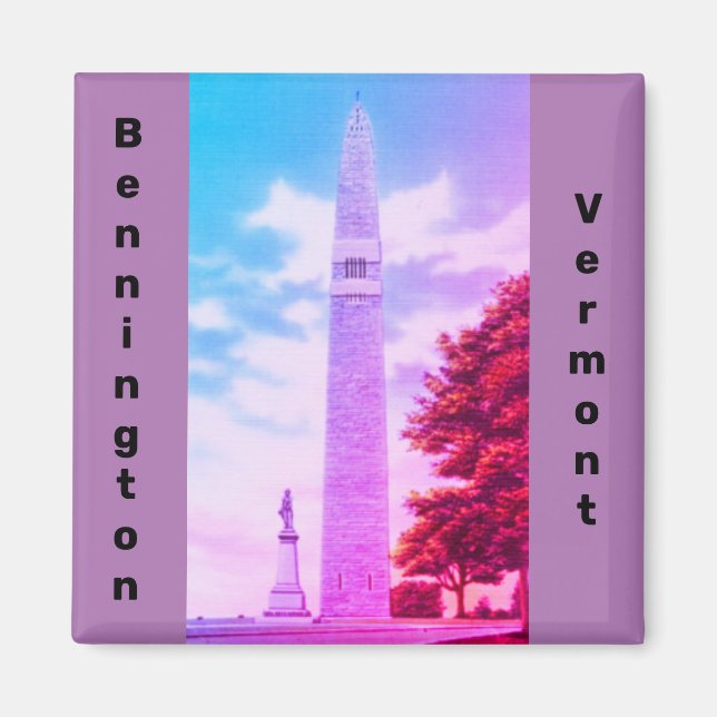 Bennington Monument, Old Bennington, VT Vermont  Magnet (Front)