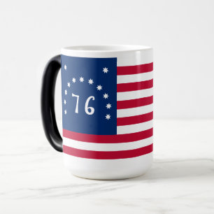 Bennington's Banner: The 76 American Battle Flag Magic Mug
