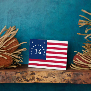 Bennington's Banner: The 76 American Battle Flag Plaque