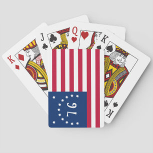Bennington's Banner: The 76 American Battle Flag Playing Cards