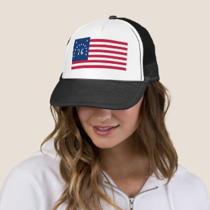 Bennington's Banner: The 76 American Battle Flag Trucker Hat