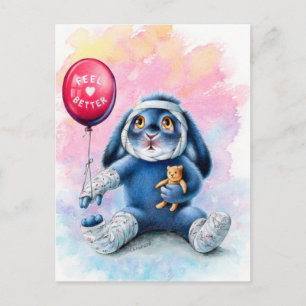 Benny Blue - Feel Better Postcard