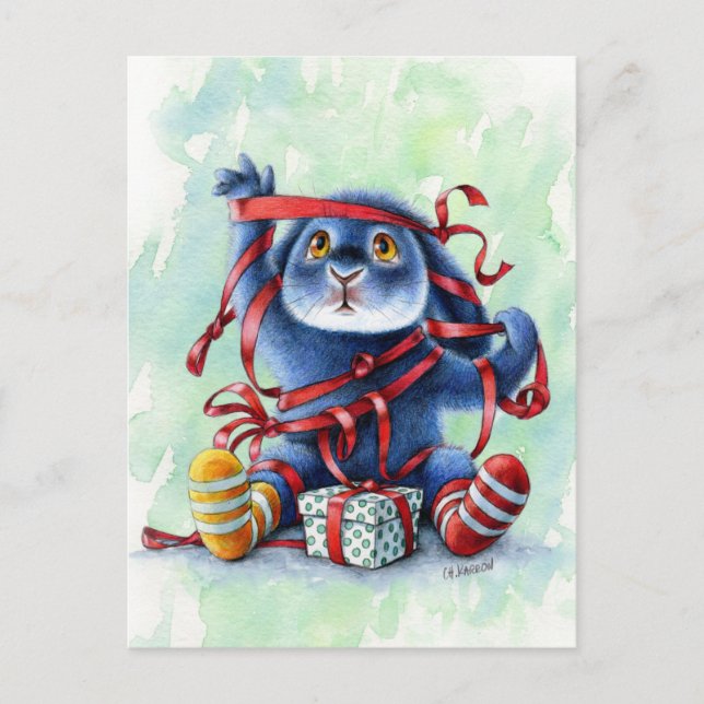 Benny Blue - Tangled Postcard (Front)