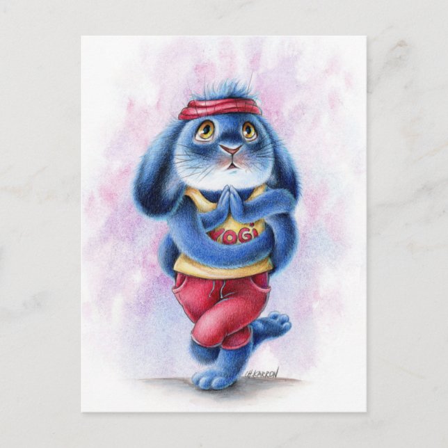 Benny Blue - Yogi Postcard (Front)