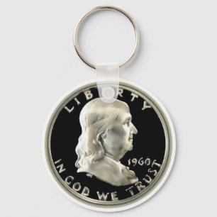 Benny Half Dollar Key Ring