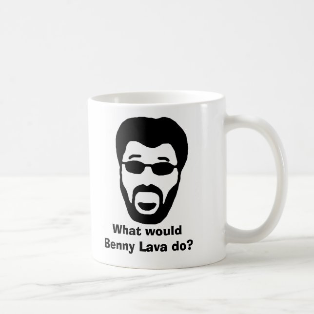 Benny Lava coffee mug (Right)