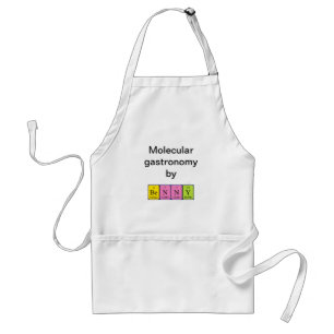 Benny periodic table name apron