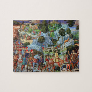 Benozzo Gozzoli - Procession of the Magi Puzzle