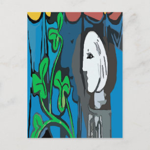 Ben's Bust , edit text Postcard