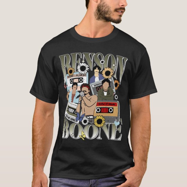 Benson Boone Cassette Tapes  T-Shirt (Front)
