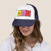 Bent periodic table name hat (In Situ)