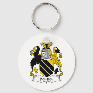Bentley Family Crest Key Ring