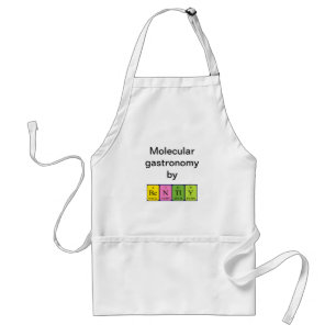 Bently periodic table name apron