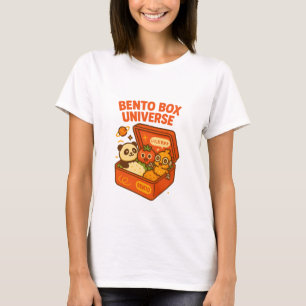 Bento Box Squad – Japanese Food Doodle Sticker T-Shirt