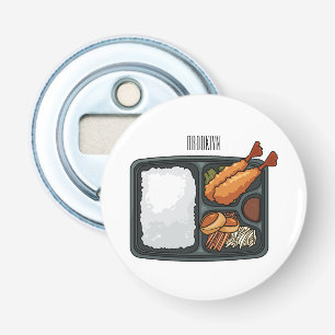 Bento cartoon illustration  bottle opener