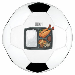 Bento cartoon illustration football