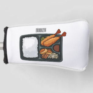 Bento cartoon illustration  golf head cover