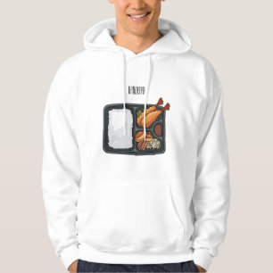 Bento cartoon illustration hoodie